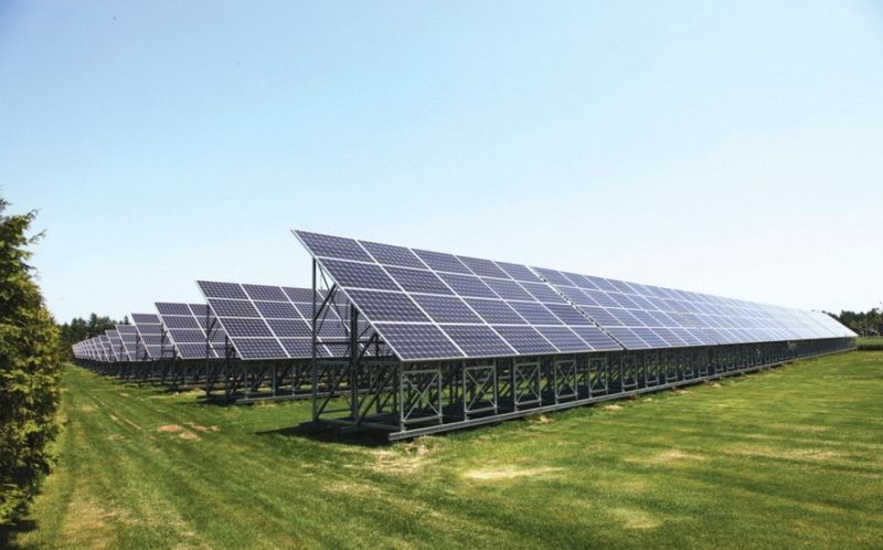 光伏發電設備系統組成，其部分設備的作用